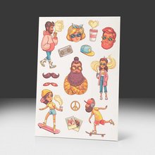 Переводная татуировка Peace