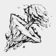 Переводная татуировка Древо мудрости