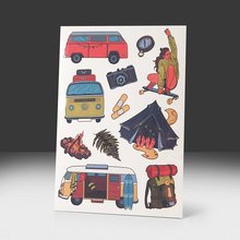 Переводная татуировка В поход