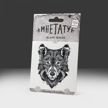 Переводная тату "Пестрый Волк"