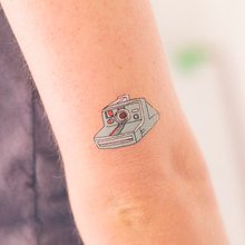 Переводная татуировка Камера Polaroid