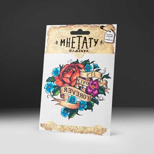 Переводная татуировка "Цветочки"