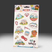 Переводная татуировка В горы!