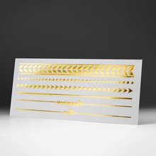 Металлическая флеш тату "Элегант"