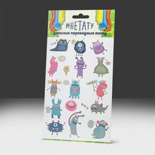 детские татуировки Монстрики