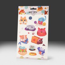 Переводная татуировка Мягкие коты