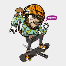 Переводная татуировка a.k.a. Doggy