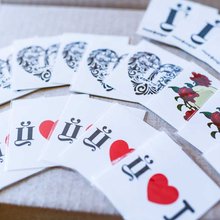 Переводные тату Цветной