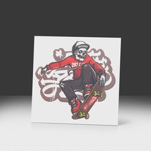 Переводная татуировка Скейти-бой