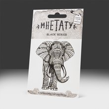 Татуировка наклейка Слон