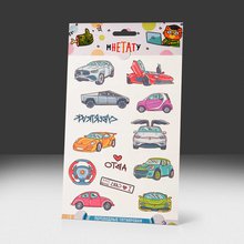 Переводная татуировка I love cars