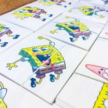 Переводные тату Спанч Боб