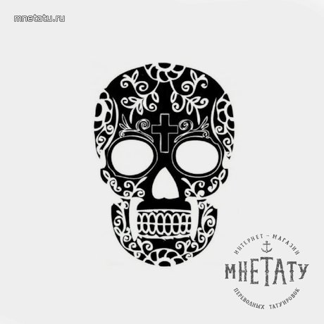 тату череп