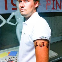 Переводные тату Цветной