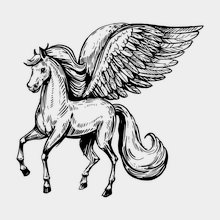 Переводная татуировка Резвый