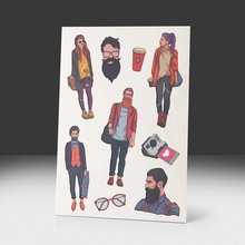 Переводная татуировка На стиле