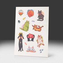 Переводная татуировка Cats