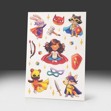 Переводная татуировка Суперсила