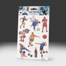 Переводная татуировка На спорте