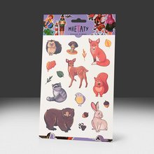 Переводная татуировка Лесные жители