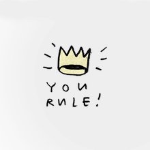 Переводная татуировка You rule