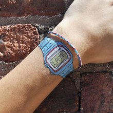 Переводная татуировка Опаздываешь (синий)