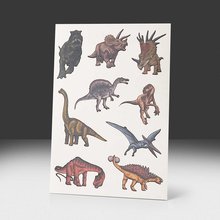 Переводная татуировка Страна динозавров