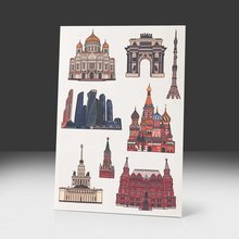 Переводная татуировка Страны