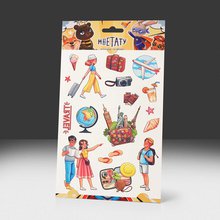 Переводная татуировка Travel