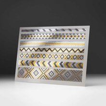 Флеш тату "Бисер"